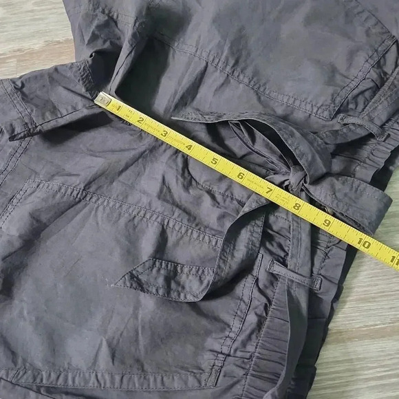 Lou & Grey Poplin Paperbag Tie Waist Shorts - Picture 5 of 10